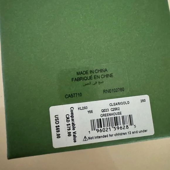 Kate Spade Gold Dragonfly Greenhouse Necklace with Cubic Zirconia - Picture 3 of 4